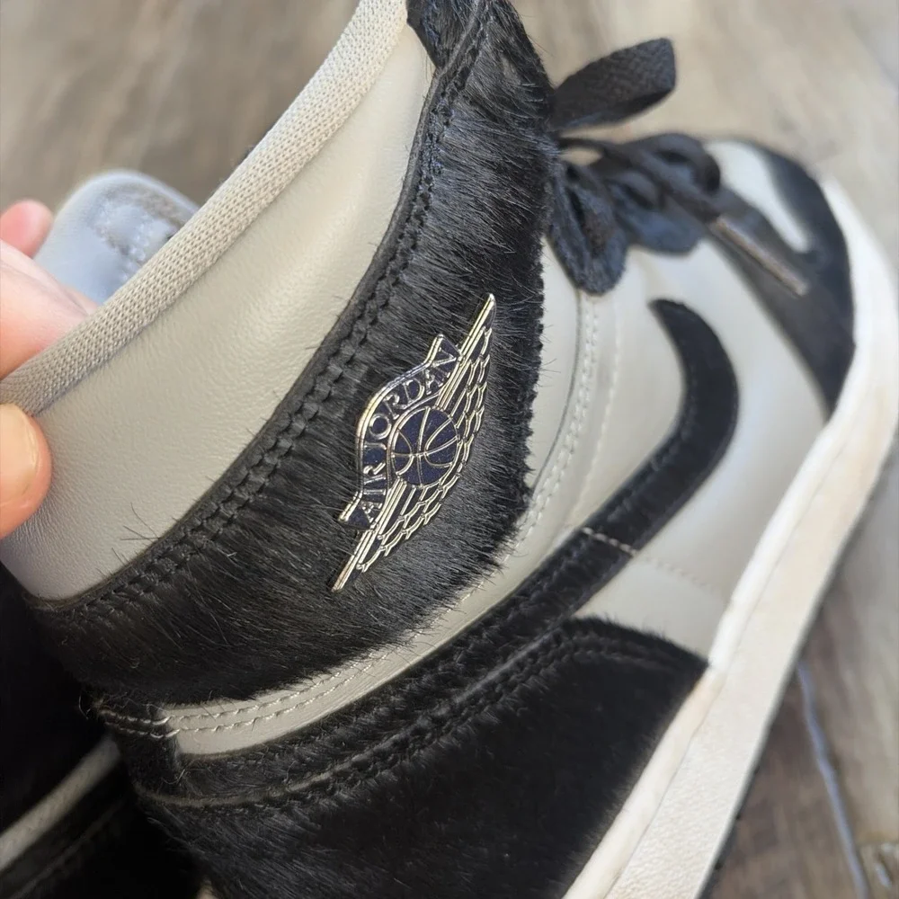 Nike‎ Women Air Jordan 1 Retro High OG TWISTED 2.0 Black Grey (DZ2523-001) US 8